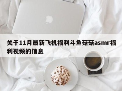 关于11月最新飞机福利斗鱼菇菇asmr福利视频的信息