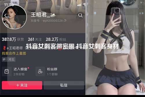 抖音女刺客微密圈 抖音女刺客身材